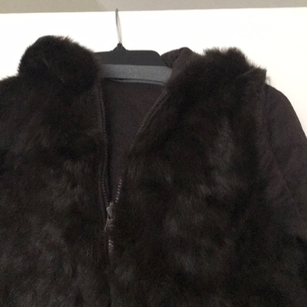 Real Rabbit Fur. Reverse Winter Jacket From Aqua - image 2
